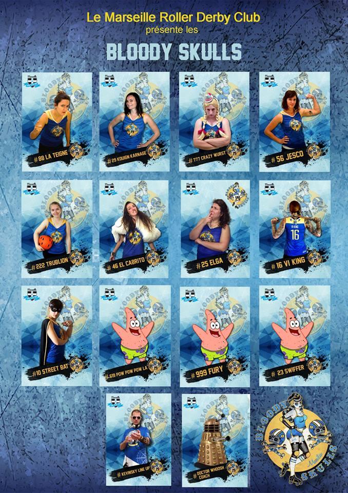 Les bloody skulls saison 2018/2019